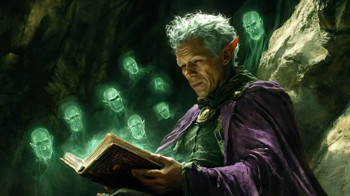 Elf and the Ethereal Spirits