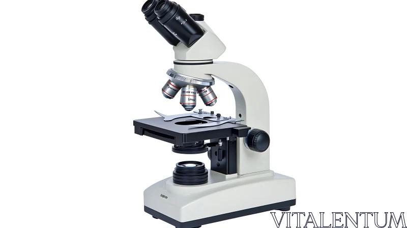 Laboratory Microscope for Detailed Analysis AI Image
