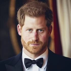 Royal Portrait of Prince Harry