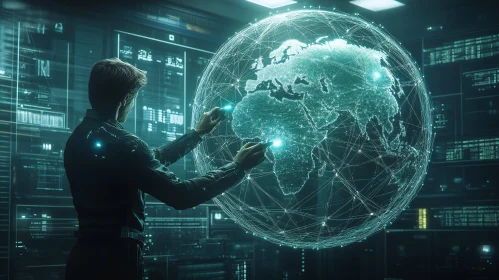 Interactive World Map Interface