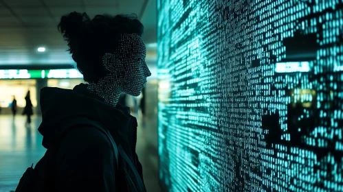 Cyborg Gaze: Immersed in Digital Data