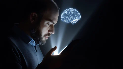Tablet Contemplation: A Brainstorm in the Dark
