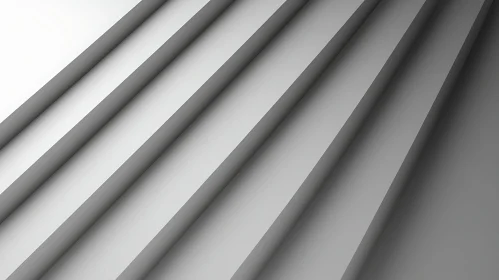 Abstract Grey Lines Composition