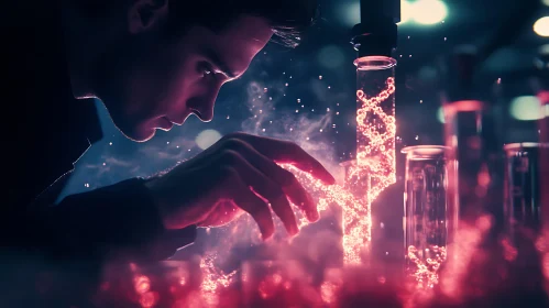 DNA Research: A Scientist's Dedication