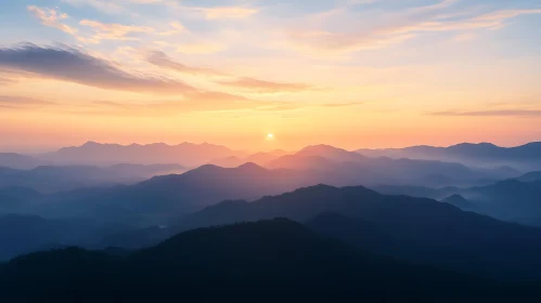 Mountains at Dawn