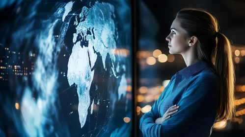 Global Vision: Woman and Digital World