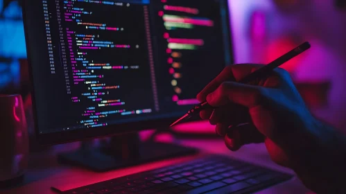 Neon Code Interface