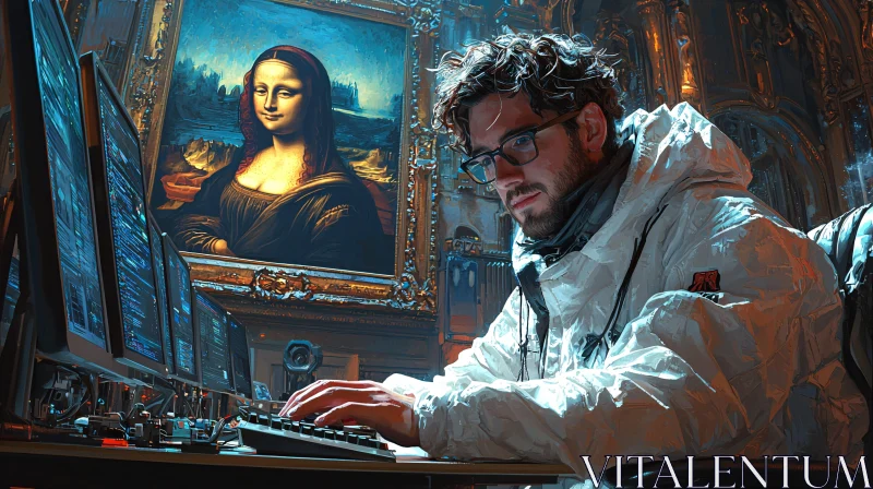 AI ART Coding with Mona Lisa