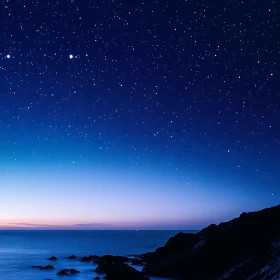 Coastal Night Sky