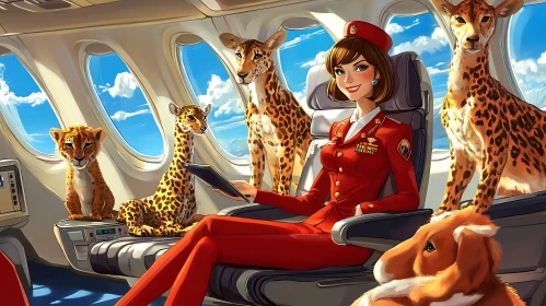 Airborne Cheetahs: A Flight of Fancy