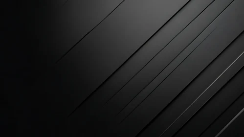 Minimalist Black Angled Lines Design