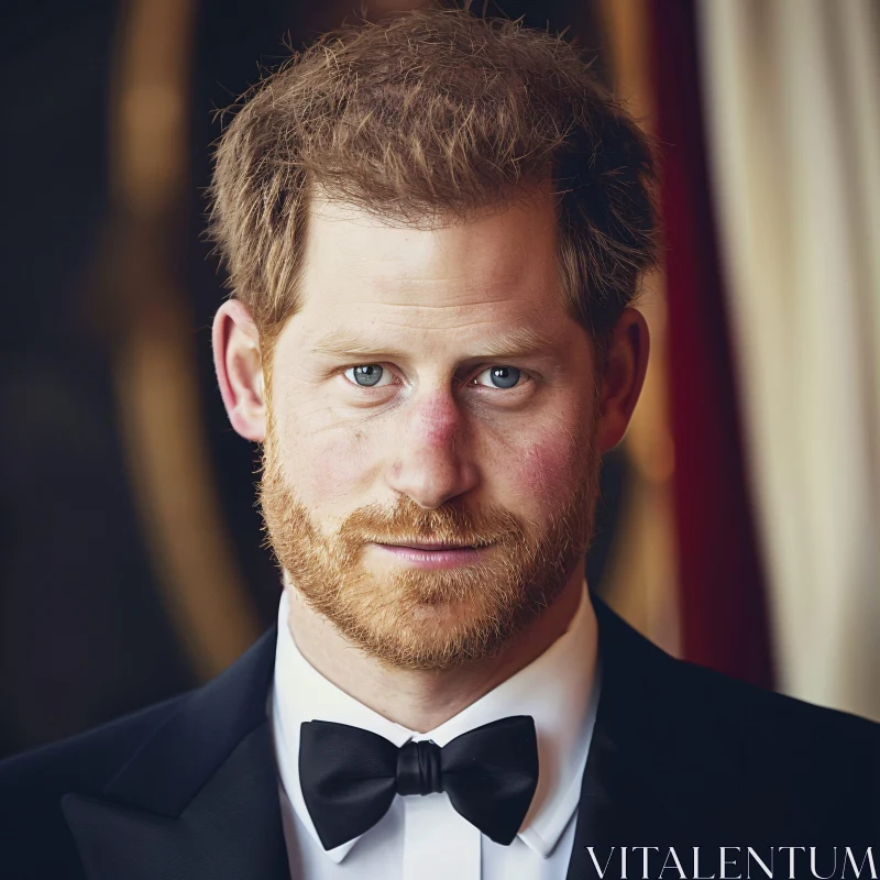 AI ART Royal Portrait of Prince Harry