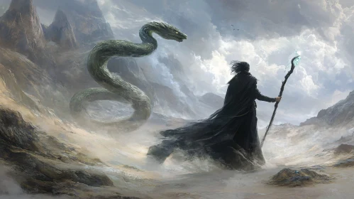 Mystic Encounter with a Giant Snake