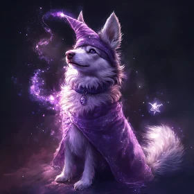 Magical Canine Sorcerer