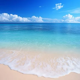 Azure Waters and Sandy Shore