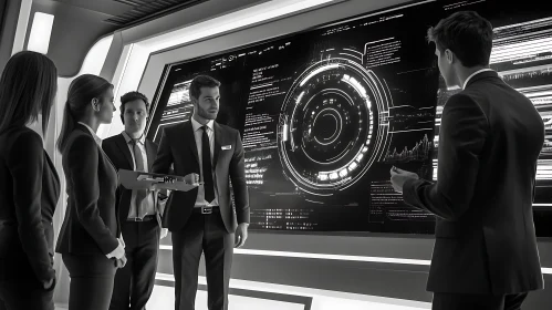 Data-Driven Business Strategy Meeting