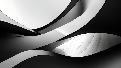 Abstract Monochrome Curves