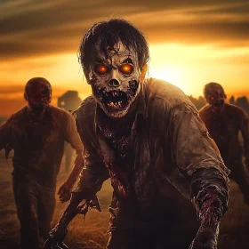 Undead Army at Dusk
