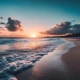 Coastal Sunset Serenity
