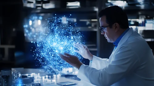Futuristic Data Interaction in Laboratory