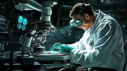 Medical Research Under Microscope