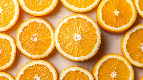 Juicy Orange Segments Close-Up