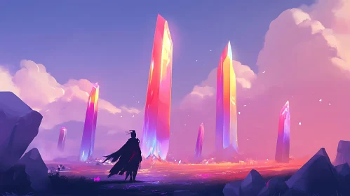 Radiant Crystals and Silhouette
