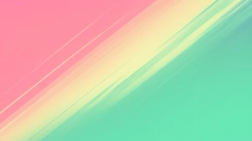 Abstract Pastel Color Blend with Linear Accents