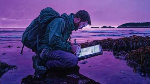 Twilight Beach Writer