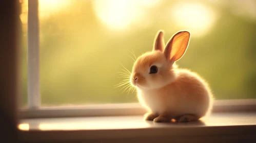 Rabbit by the Window