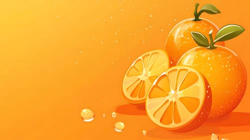 Vibrant Citrus Fruit Composition