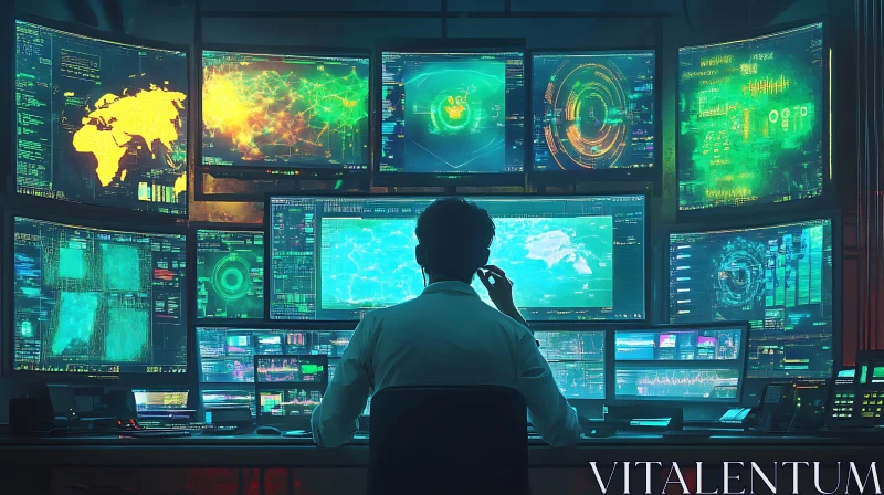 Data Command Center AI Image