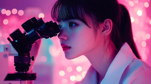 Pink Microscope: Scientific Research