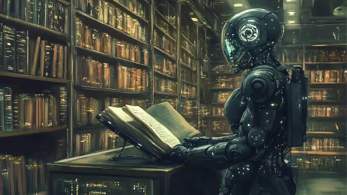 Robotic Scholar in a Library Setting