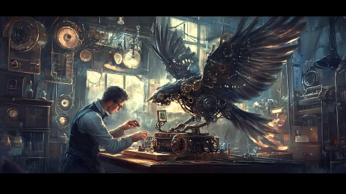 Clockwork Bird Assembly