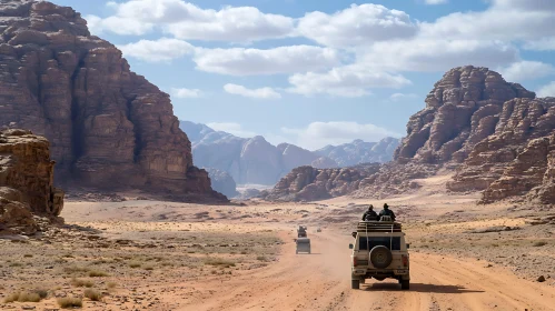 Off-Road Journey Through Arid Mountains