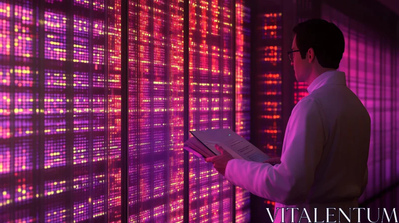 Glowing Data Grid