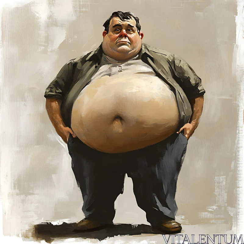 Man Portrait with Hands in Pockets