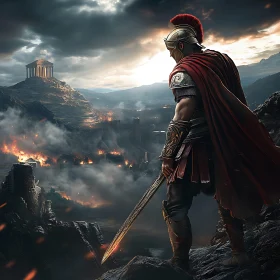 Ancient Warrior at War