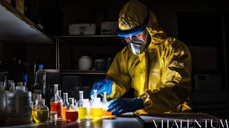 Mysterious Lab Experimentation Still Life