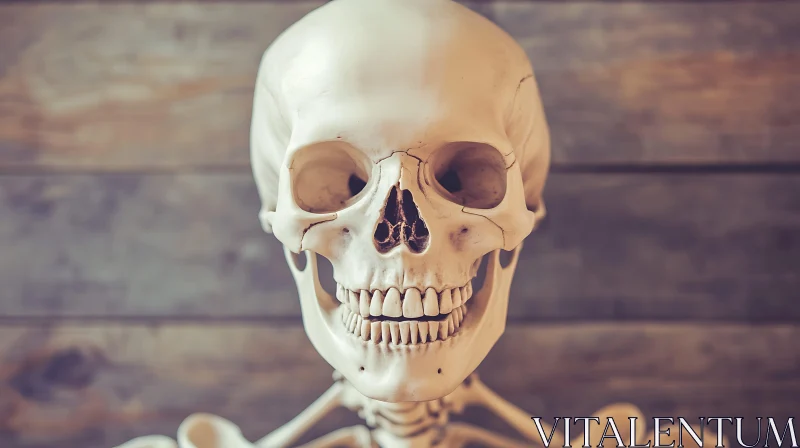 Memento Mori: A Skull's Silent Portrait