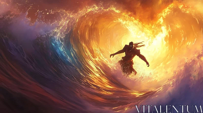 Surfing on the Edge of Inferno
