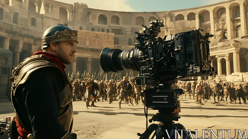 Behind the Scenes: Gladiator Film Set