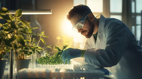 Plant Research in Science Laboratory