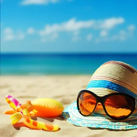 Seaside Relaxation with Beach Accessories