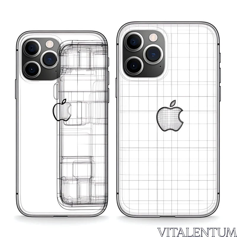Wireframe iPhone Design Blueprint