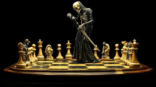 Chess Match with Death