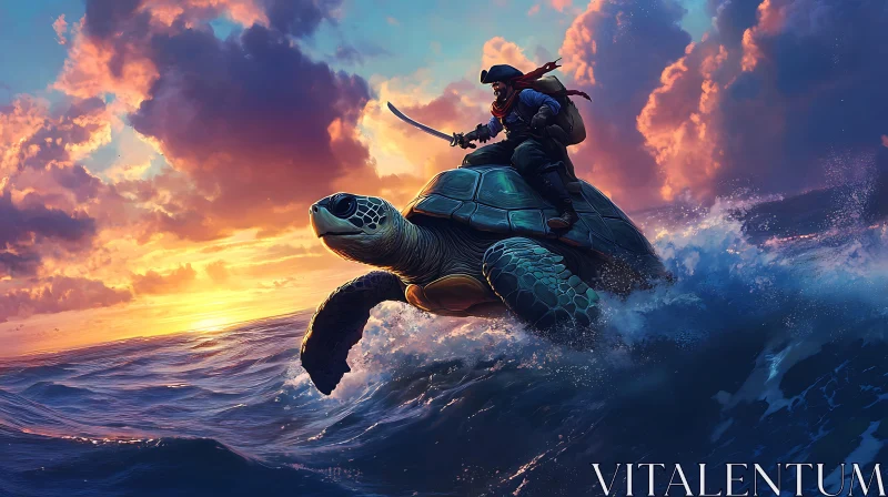Sea Turtle Rider
