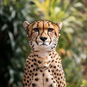 Cheetah's Gaze: A Study in Feline Grace