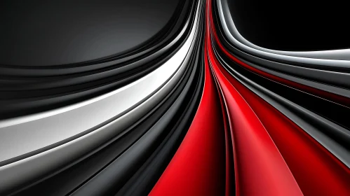 Modern Abstract Flowing Lines